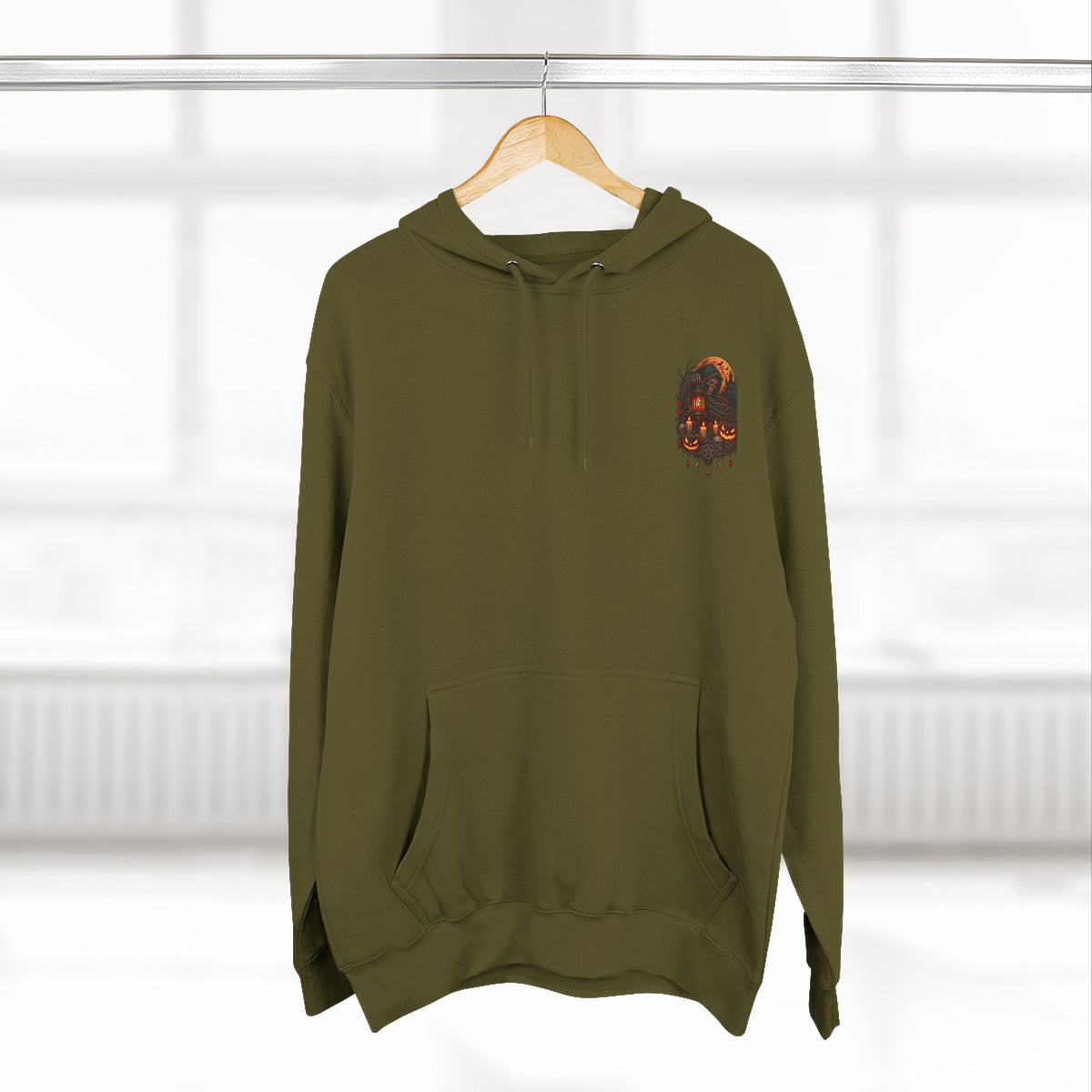 Everything May Fall Gothic Fantasy Fleece Hoodie
