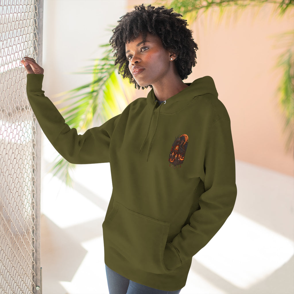 Everything May Fall Gothic Fantasy Fleece Hoodie