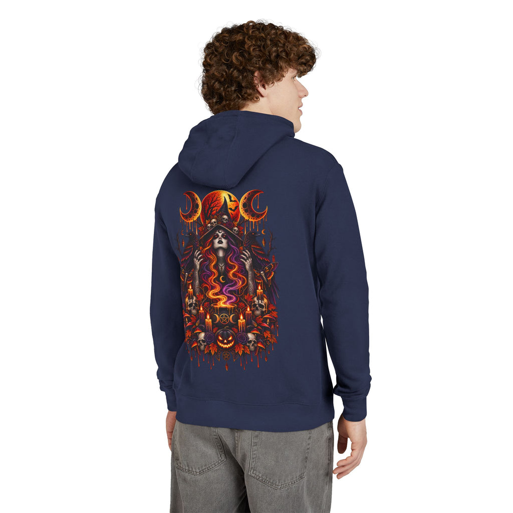 Blood Moon Witch French Terry Hoodie