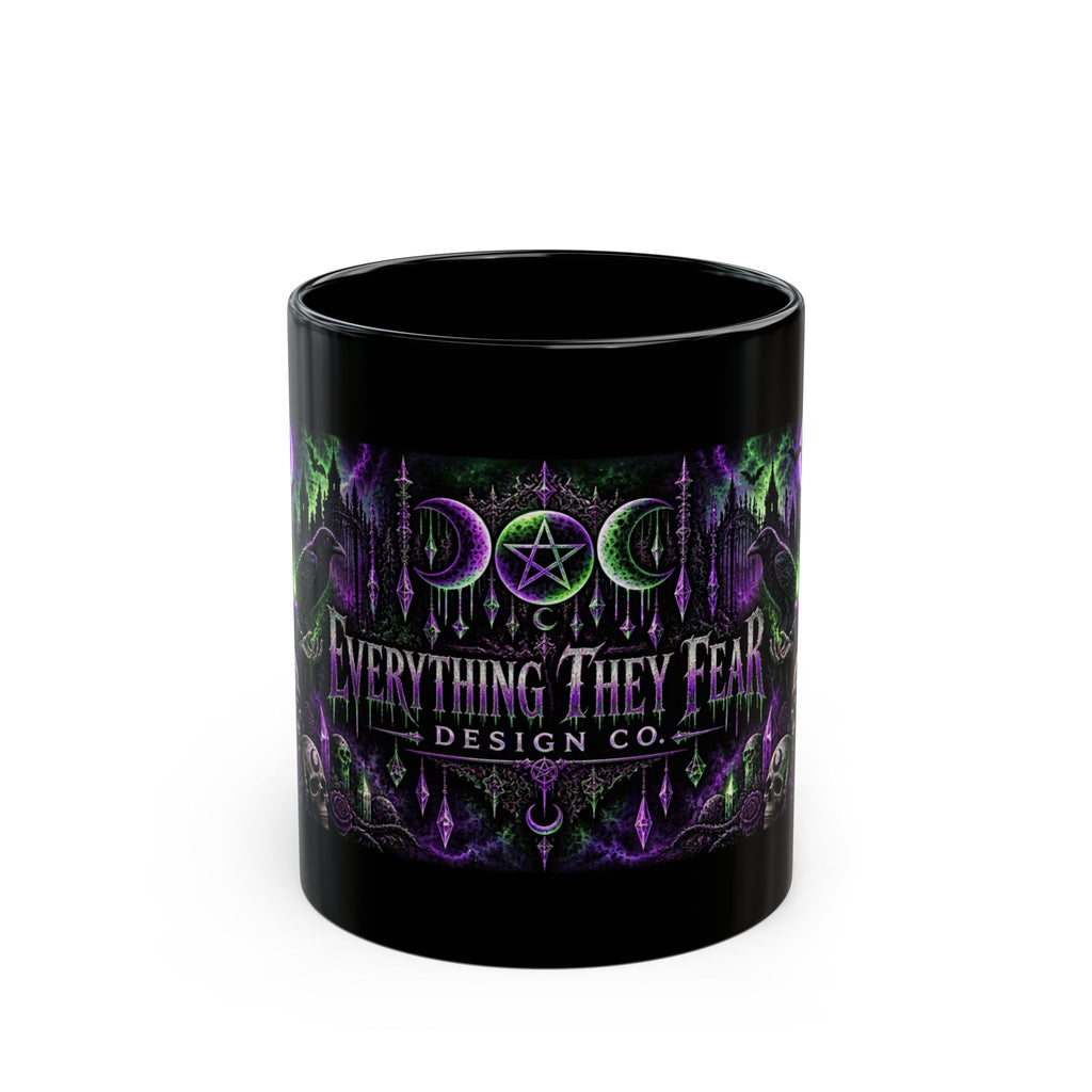 Everything They Fear Reaper on Black Mug