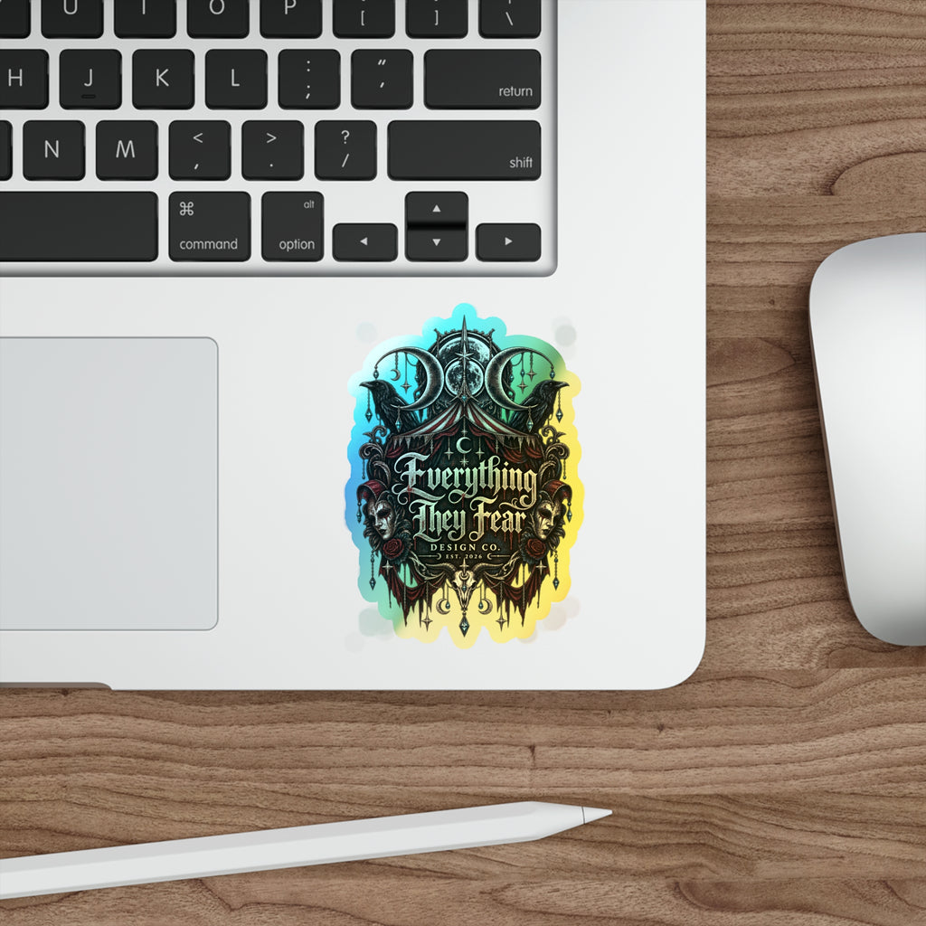 Holographic Die-cut Stickers