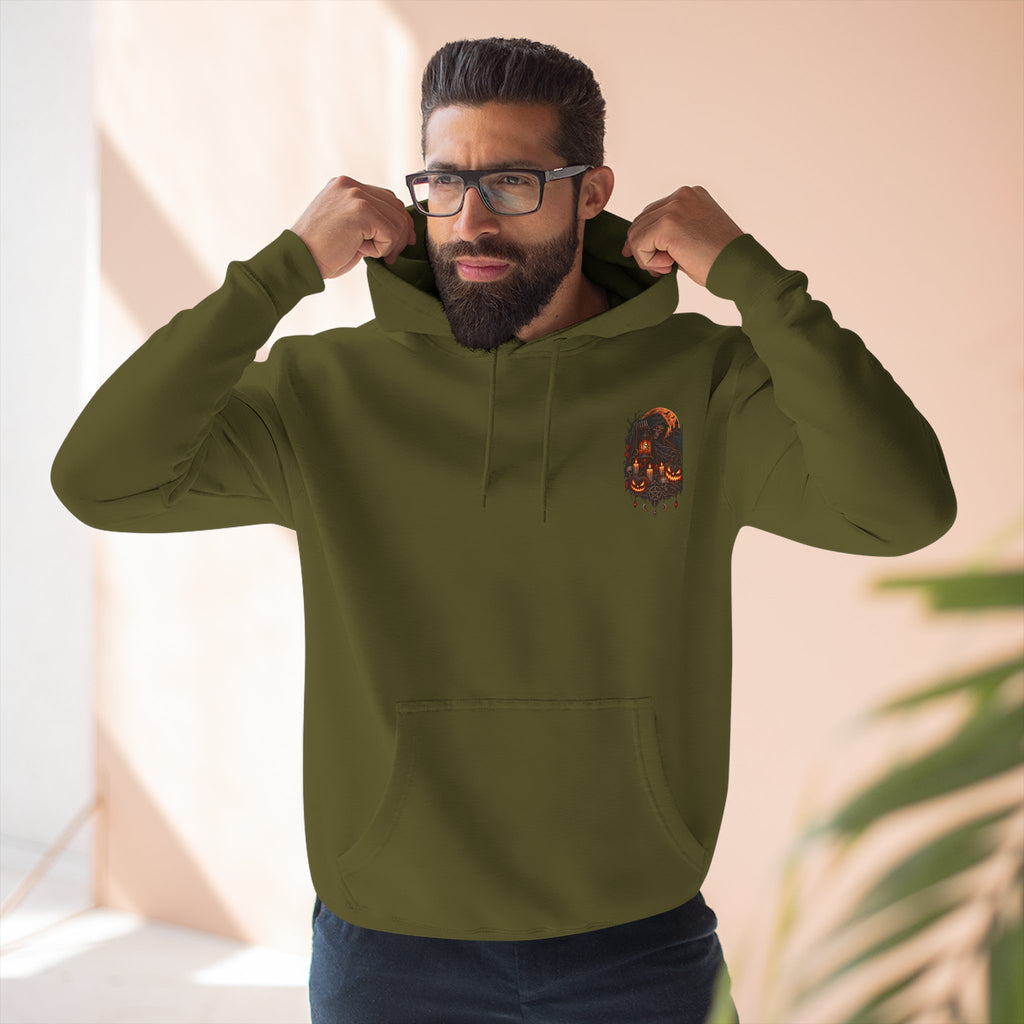 Everything May Fall Gothic Fantasy Fleece Hoodie
