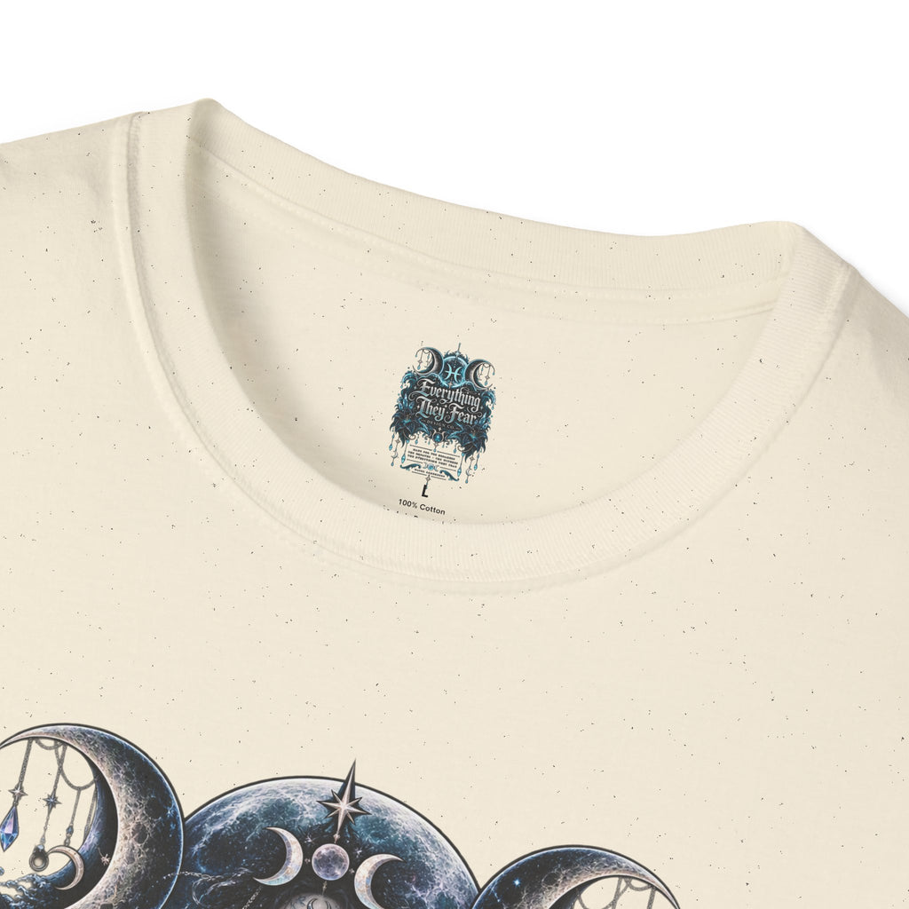 Triple Moon Goddess w/Brand Logo T-Shirt