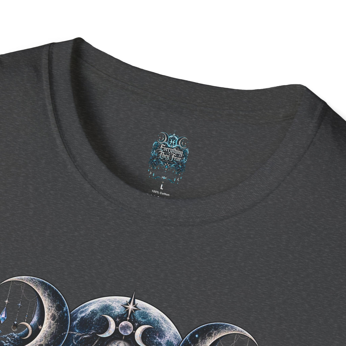 Triple Moon Goddess w/Brand Logo T-Shirt