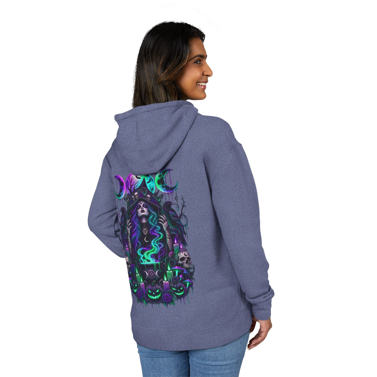 Moonlight Spellcaster French Terry Hoodie