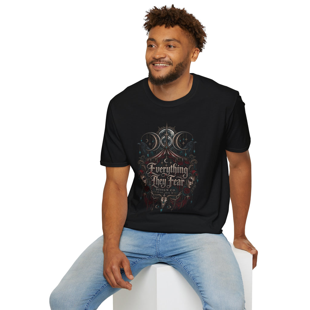 Everything They Fear Gothic Occult Brand Logo T-Shirt