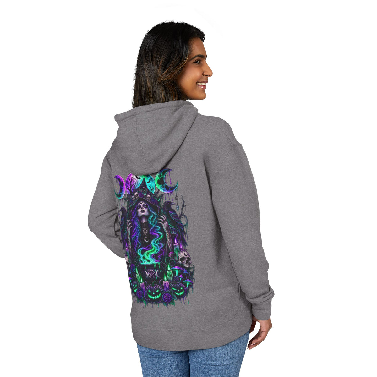 Moonlight Spellcaster French Terry Hoodie