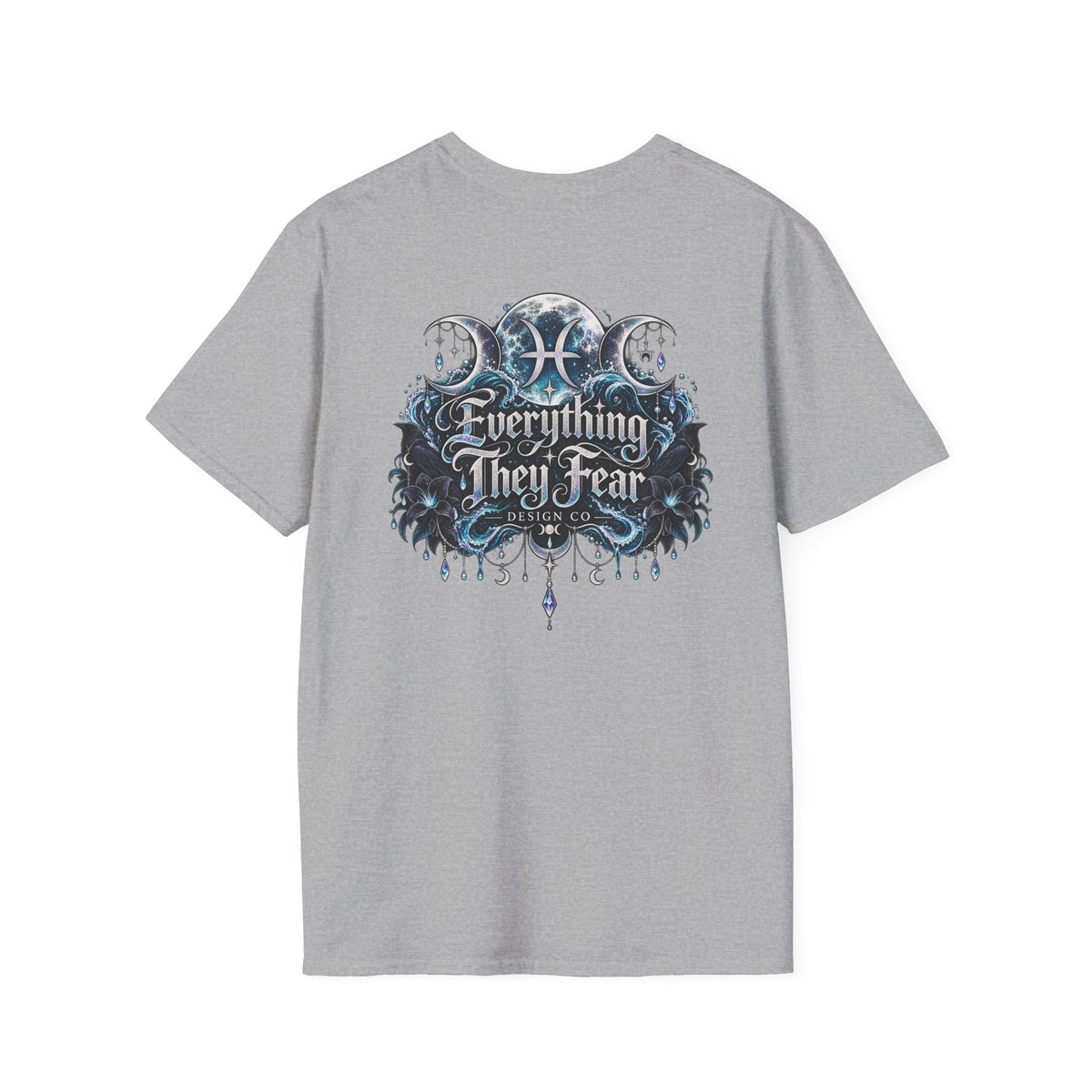 Triple Moon Goddess w/Brand Logo T-Shirt