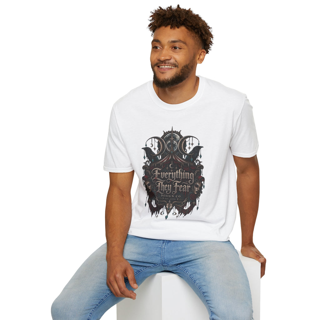 Everything They Fear Gothic Occult Brand Logo T-Shirt