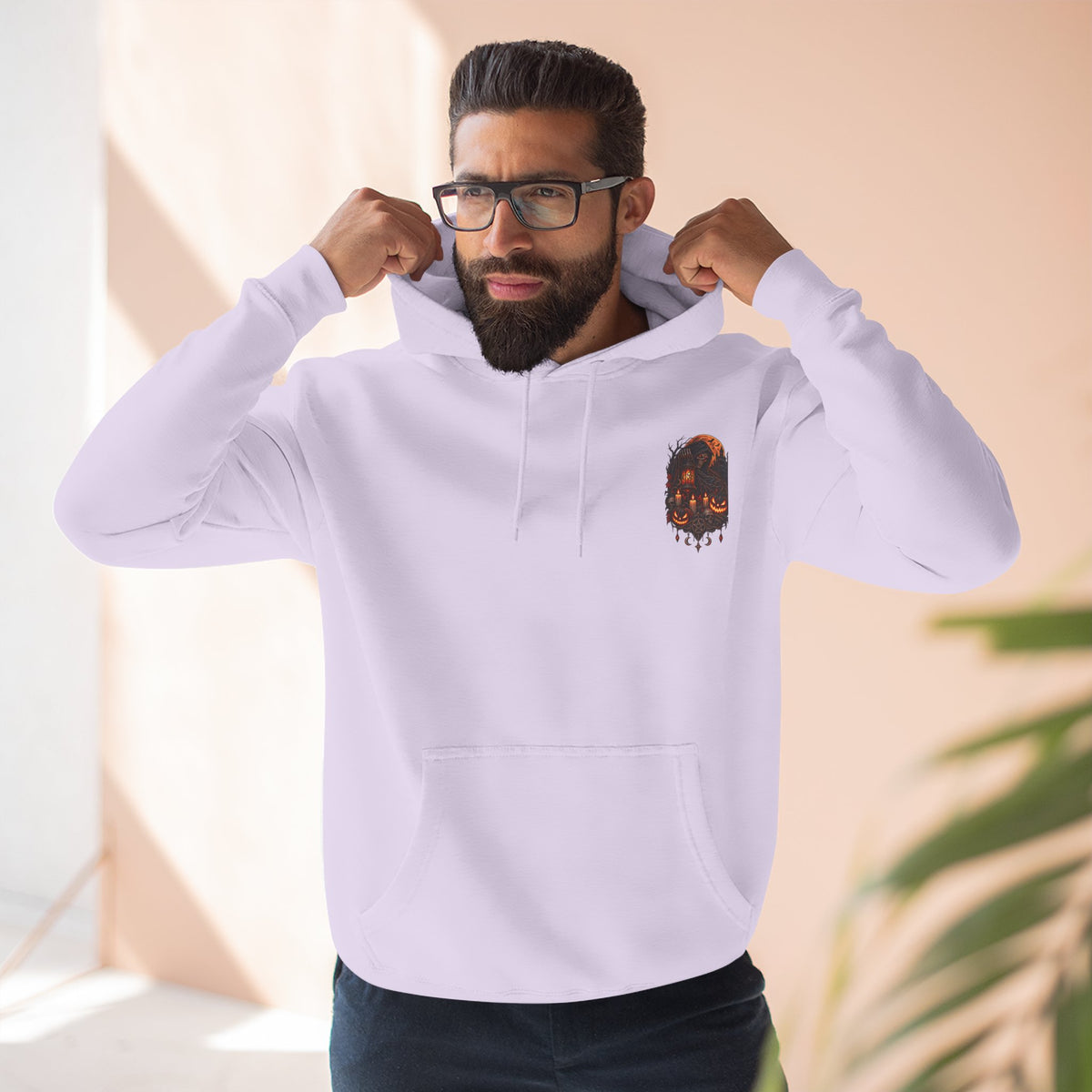 Everything May Fall Gothic Fantasy Fleece Hoodie