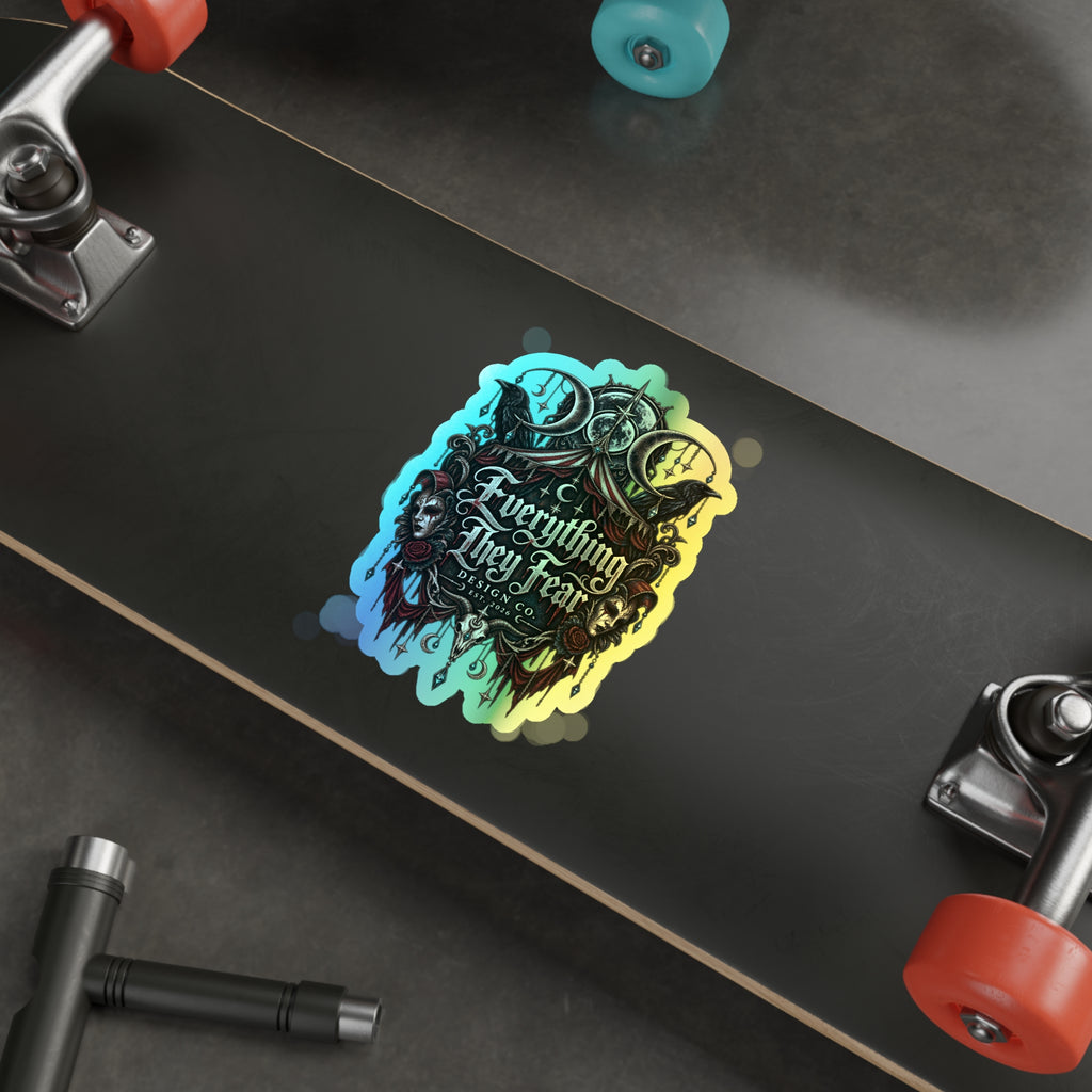 Holographic Die-cut Stickers