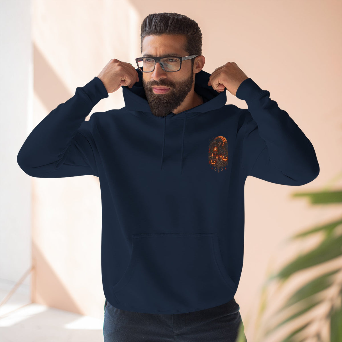 Everything May Fall Gothic Fantasy Fleece Hoodie