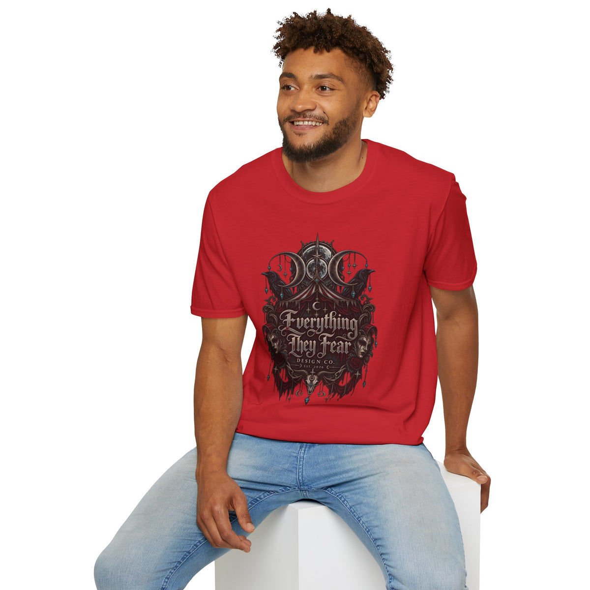 Everything They Fear Gothic Occult Brand Logo T-Shirt