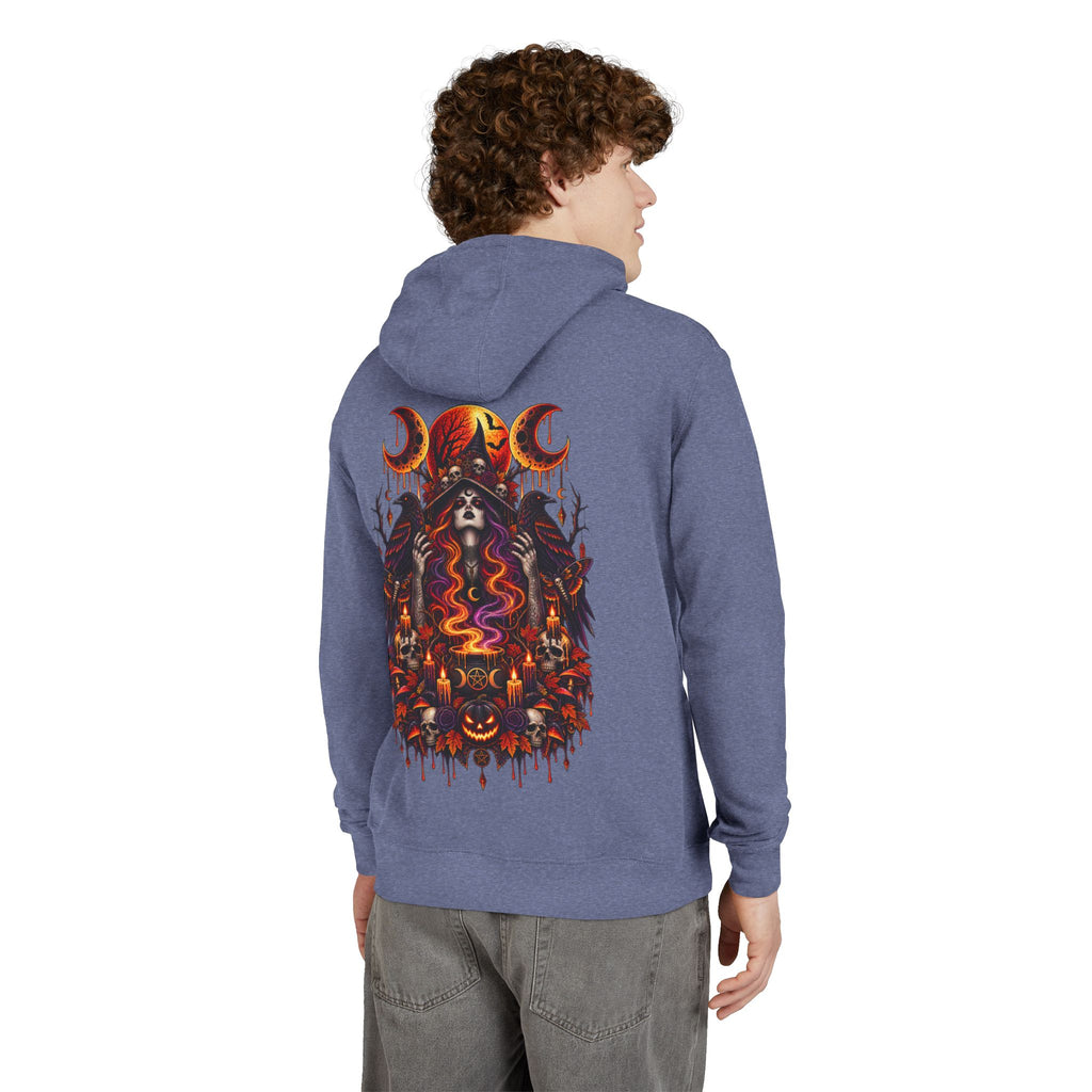 Blood Moon Witch French Terry Hoodie