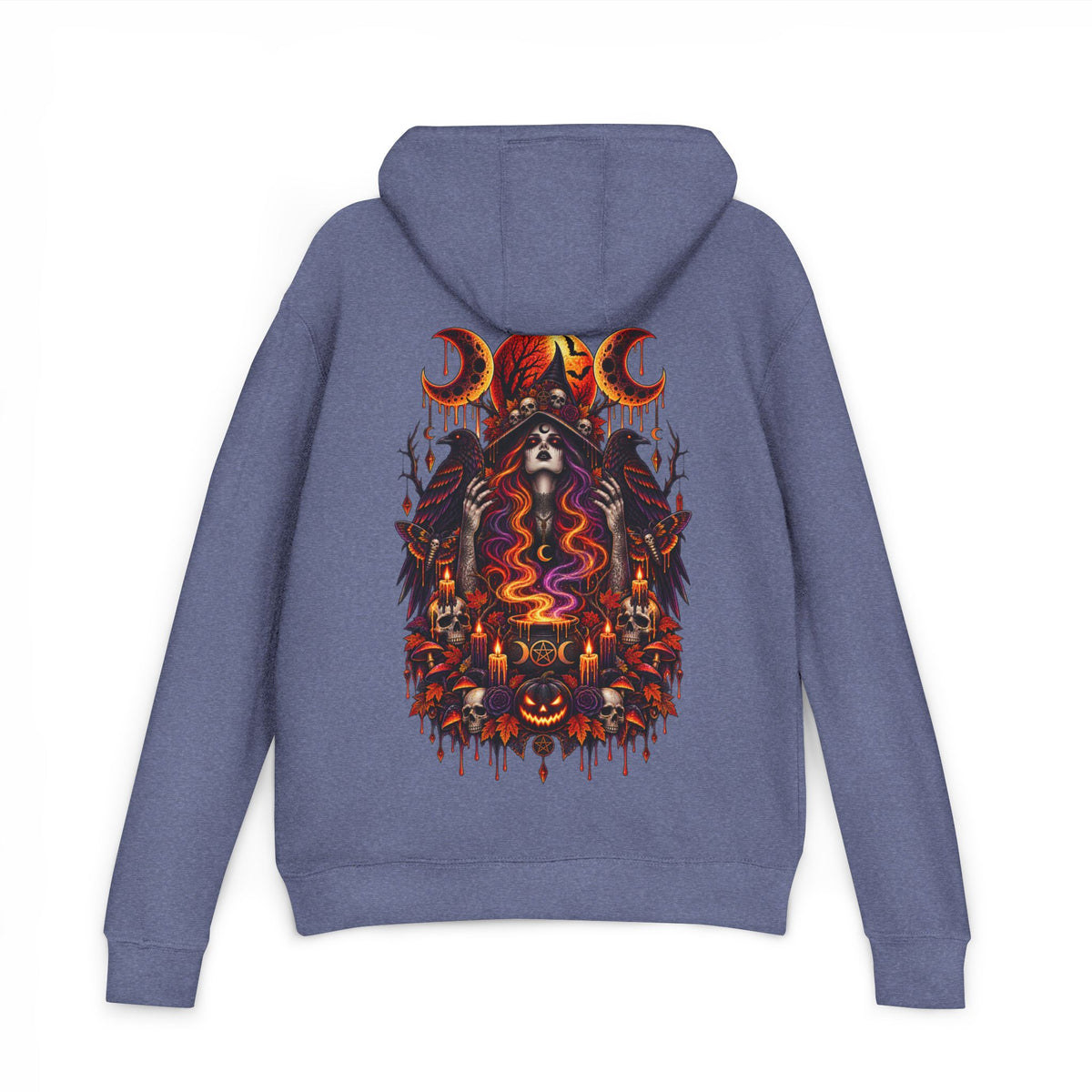 Blood Moon Witch French Terry Hoodie
