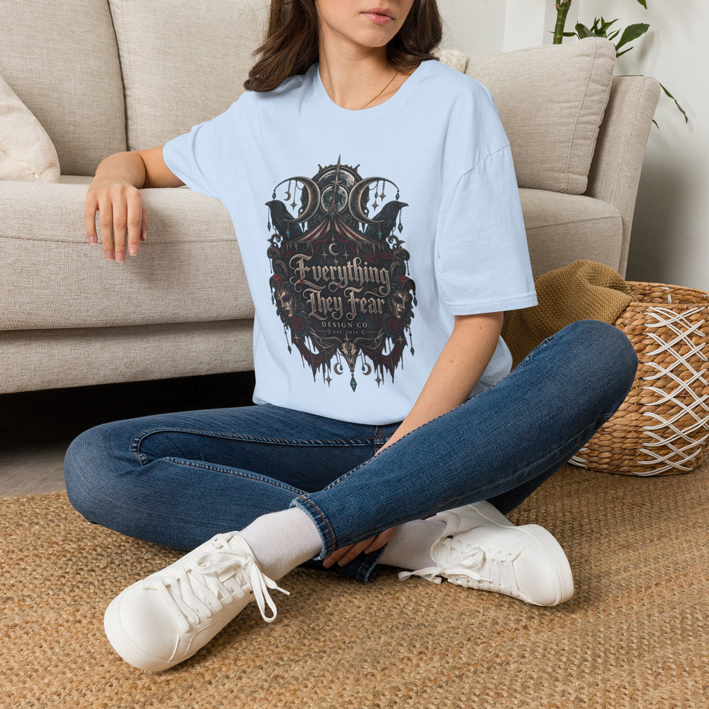 Everything They Fear Gothic Occult Brand Logo T-Shirt