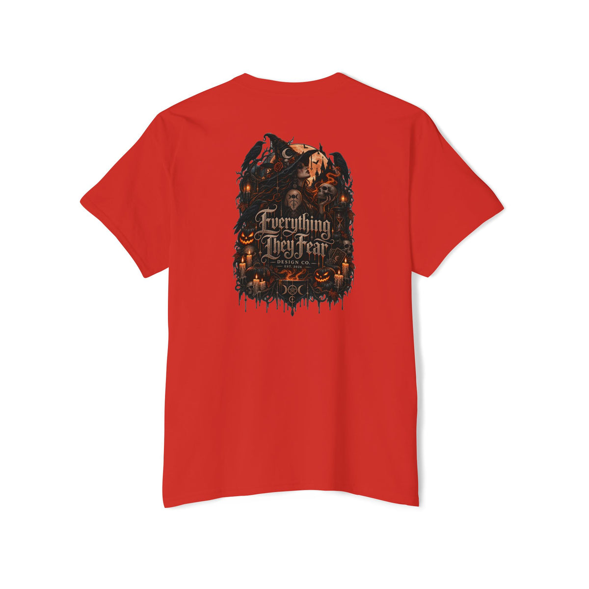 Everything They Fear Dark Horror Graphic T-Shirt