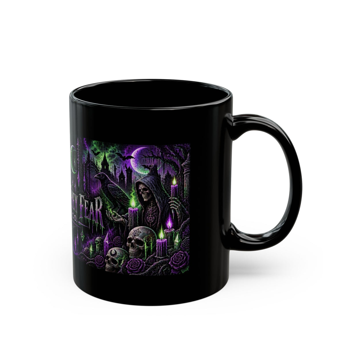 Everything They Fear Reaper on Black Mug