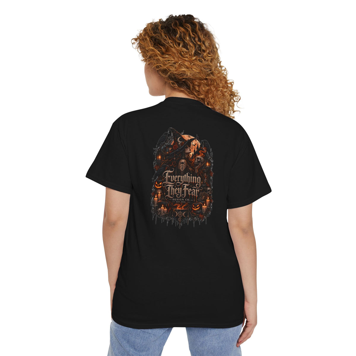 Everything They Fear Dark Horror Graphic T-Shirt