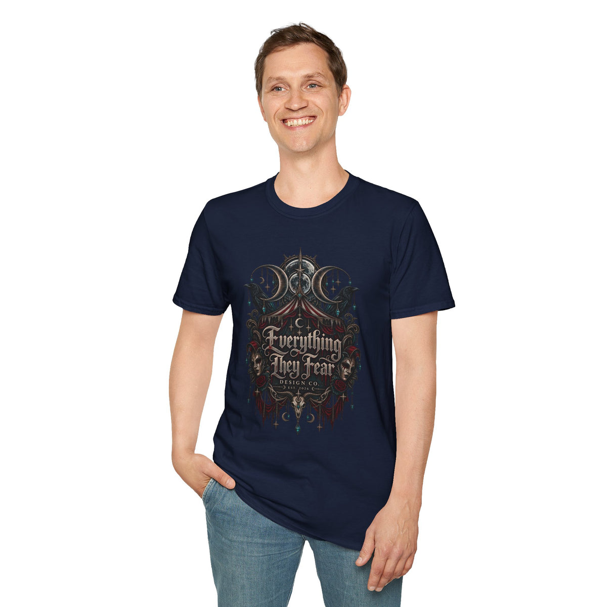Everything They Fear Gothic Occult Brand Logo T-Shirt