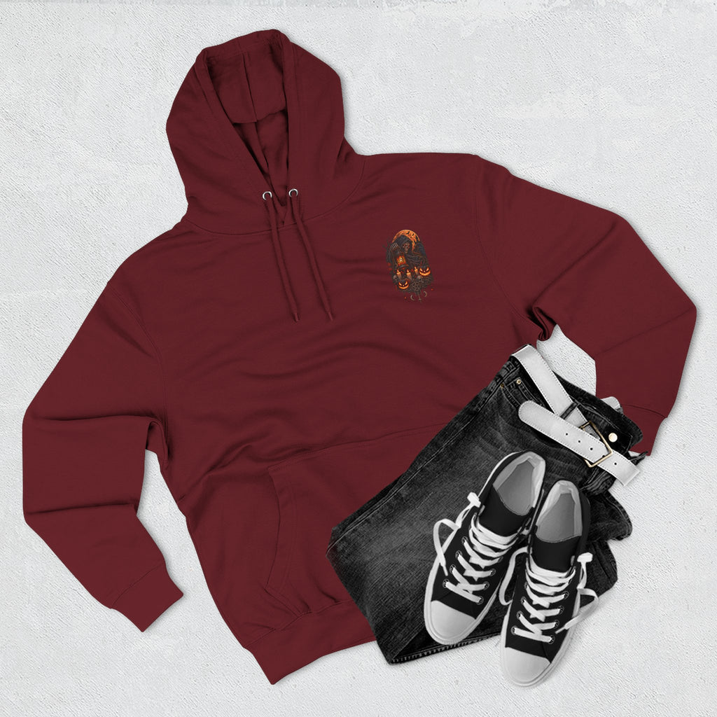 Everything May Fall Gothic Fantasy Fleece Hoodie