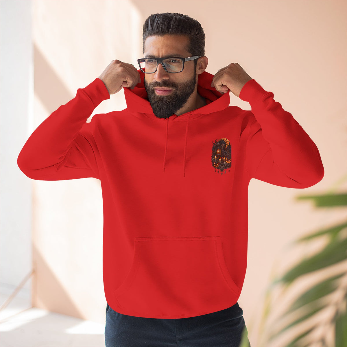 Everything May Fall Gothic Fantasy Fleece Hoodie