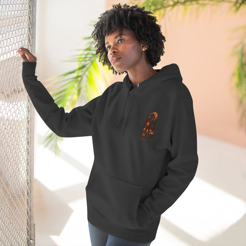 Everything May Fall Gothic Fantasy Fleece Hoodie