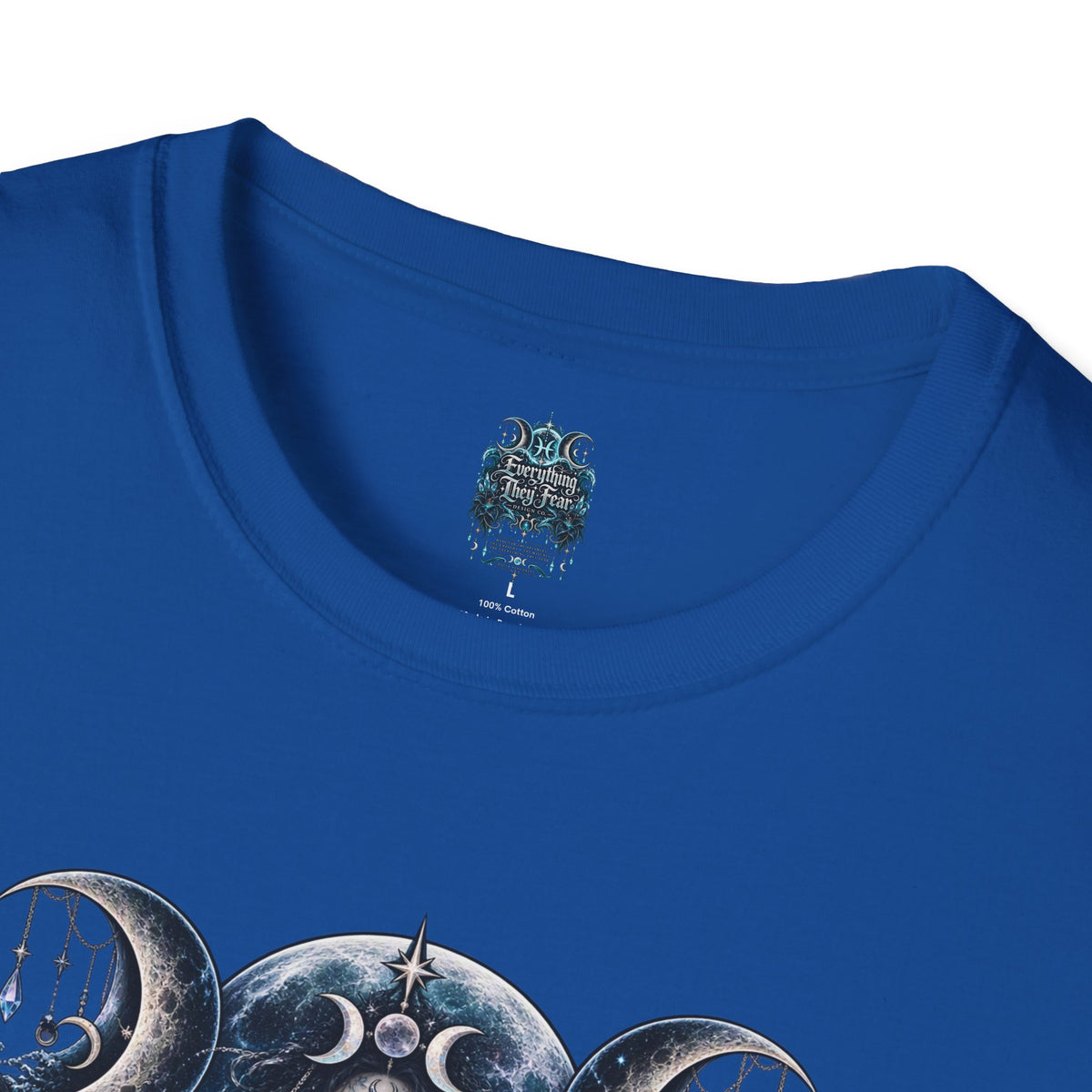Triple Moon Goddess w/Brand Logo T-Shirt