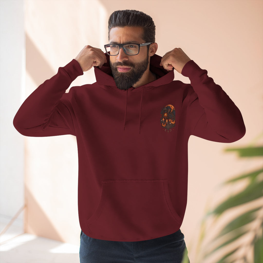 Everything May Fall Gothic Fantasy Fleece Hoodie