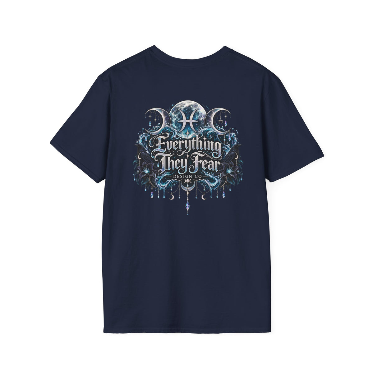 Triple Moon Goddess w/Brand Logo T-Shirt