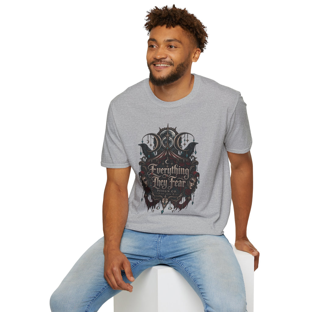 Everything They Fear Gothic Occult Brand Logo T-Shirt