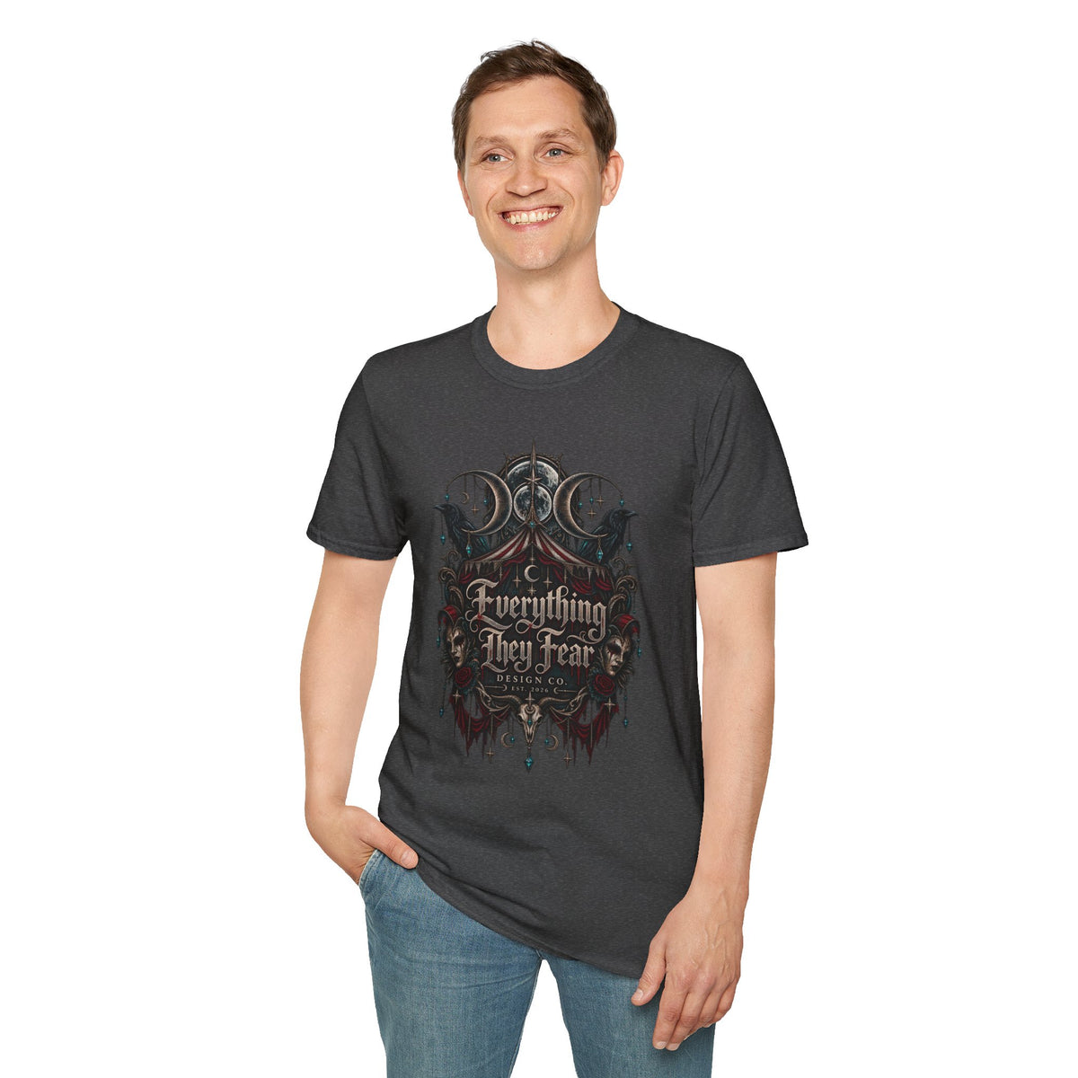 Everything They Fear Gothic Occult Brand Logo T-Shirt