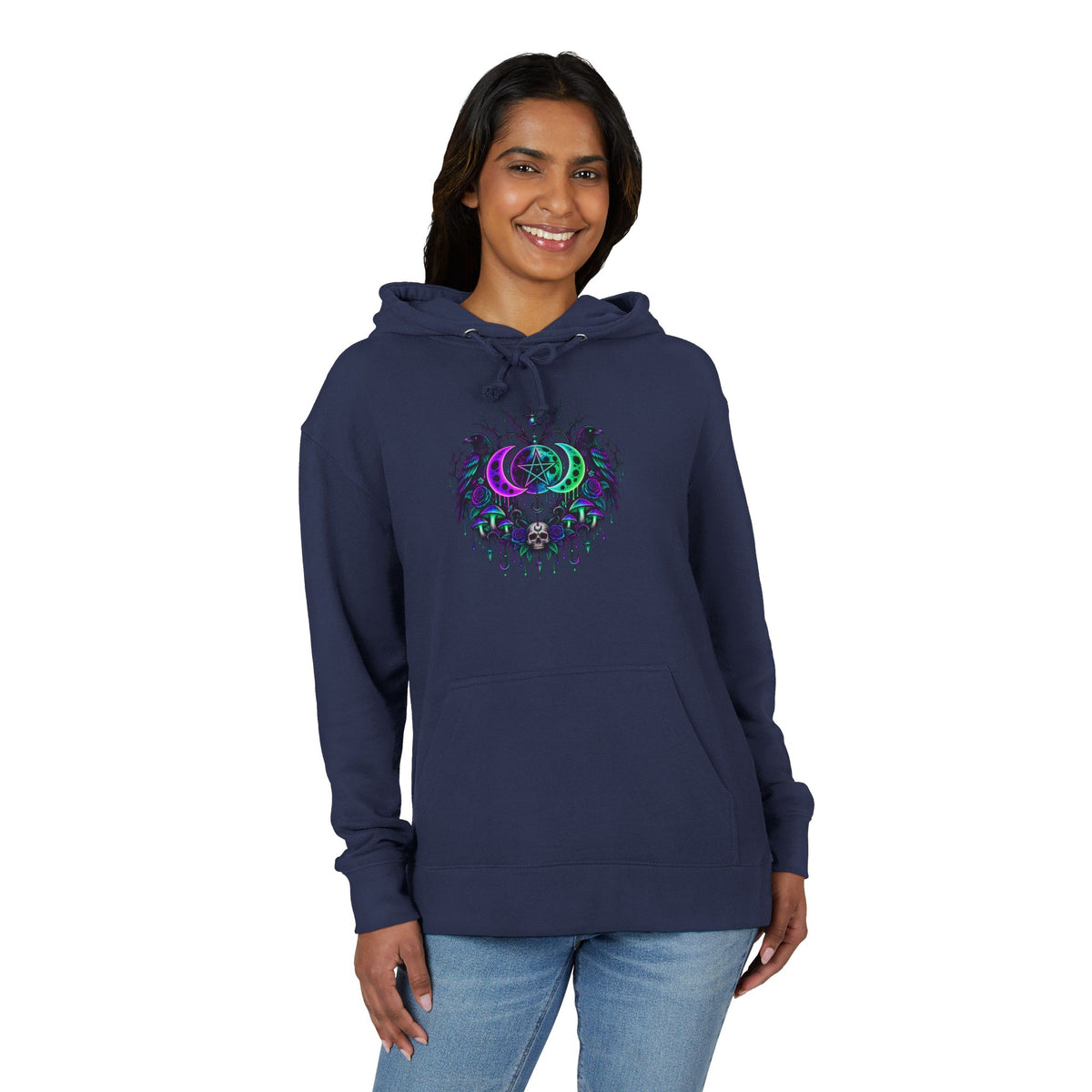 Moonlight Spellcaster French Terry Hoodie