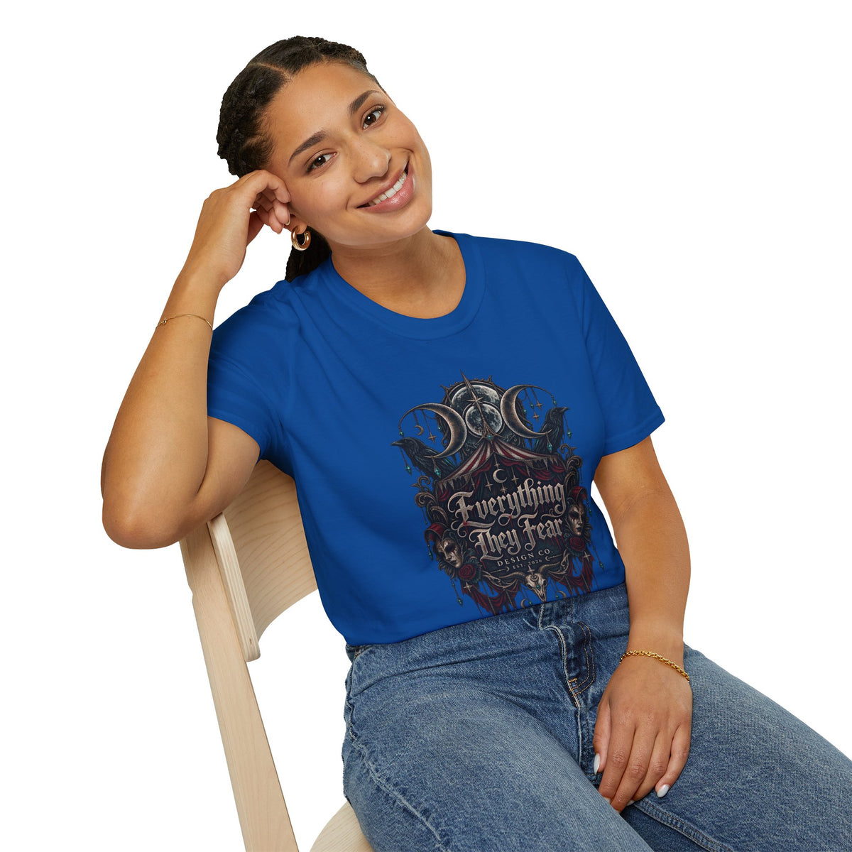 Everything They Fear Gothic Occult Brand Logo T-Shirt