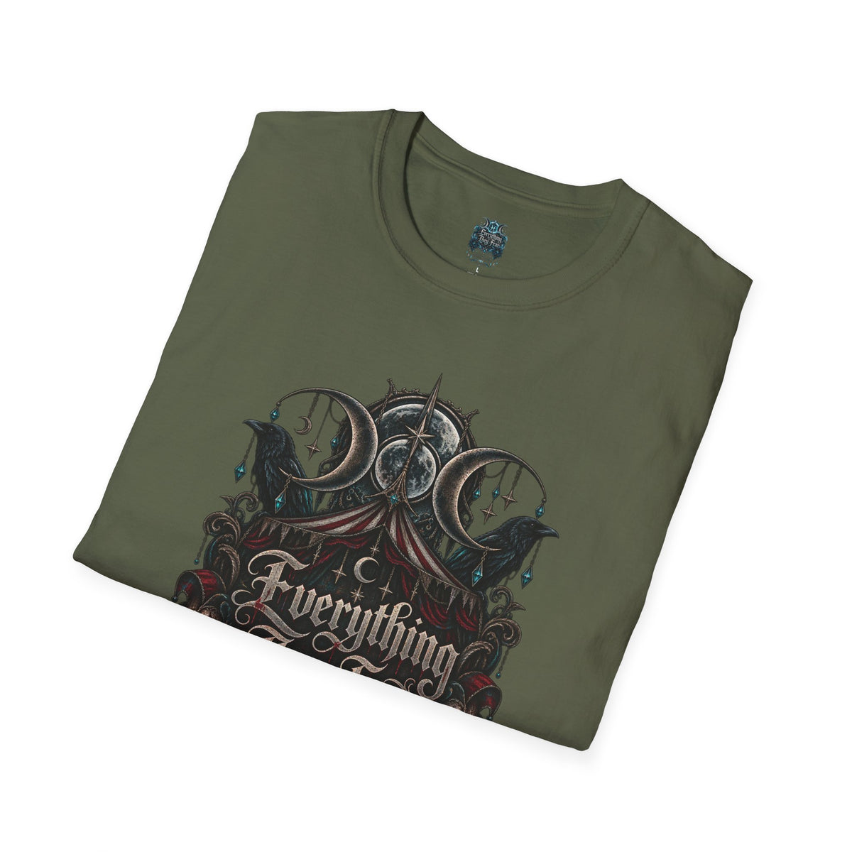 Everything They Fear Gothic Occult Brand Logo T-Shirt