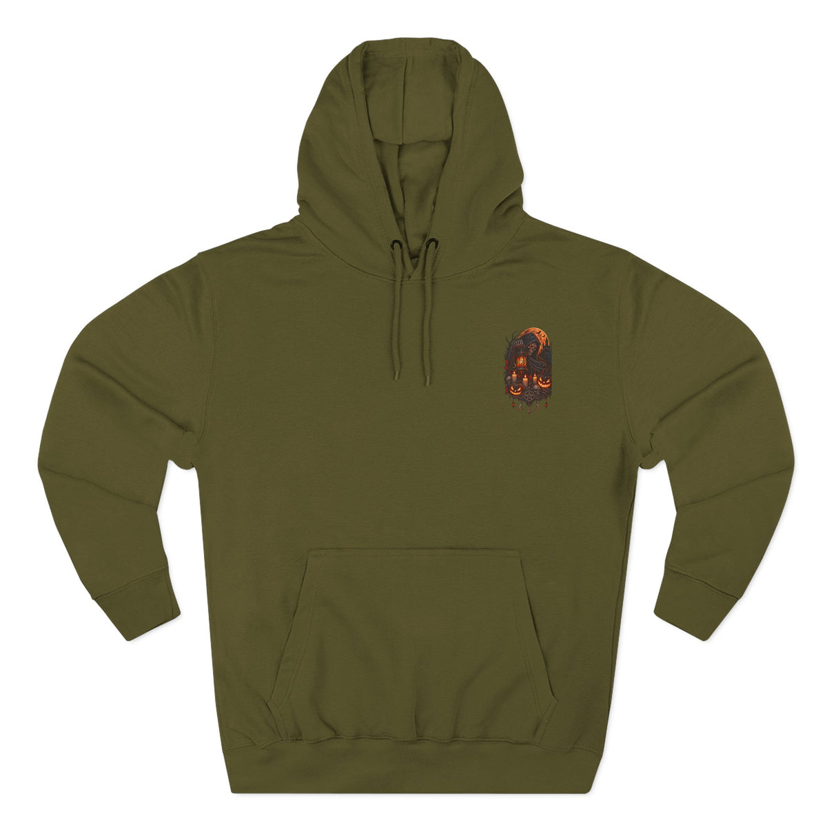 Everything May Fall Gothic Fantasy Fleece Hoodie