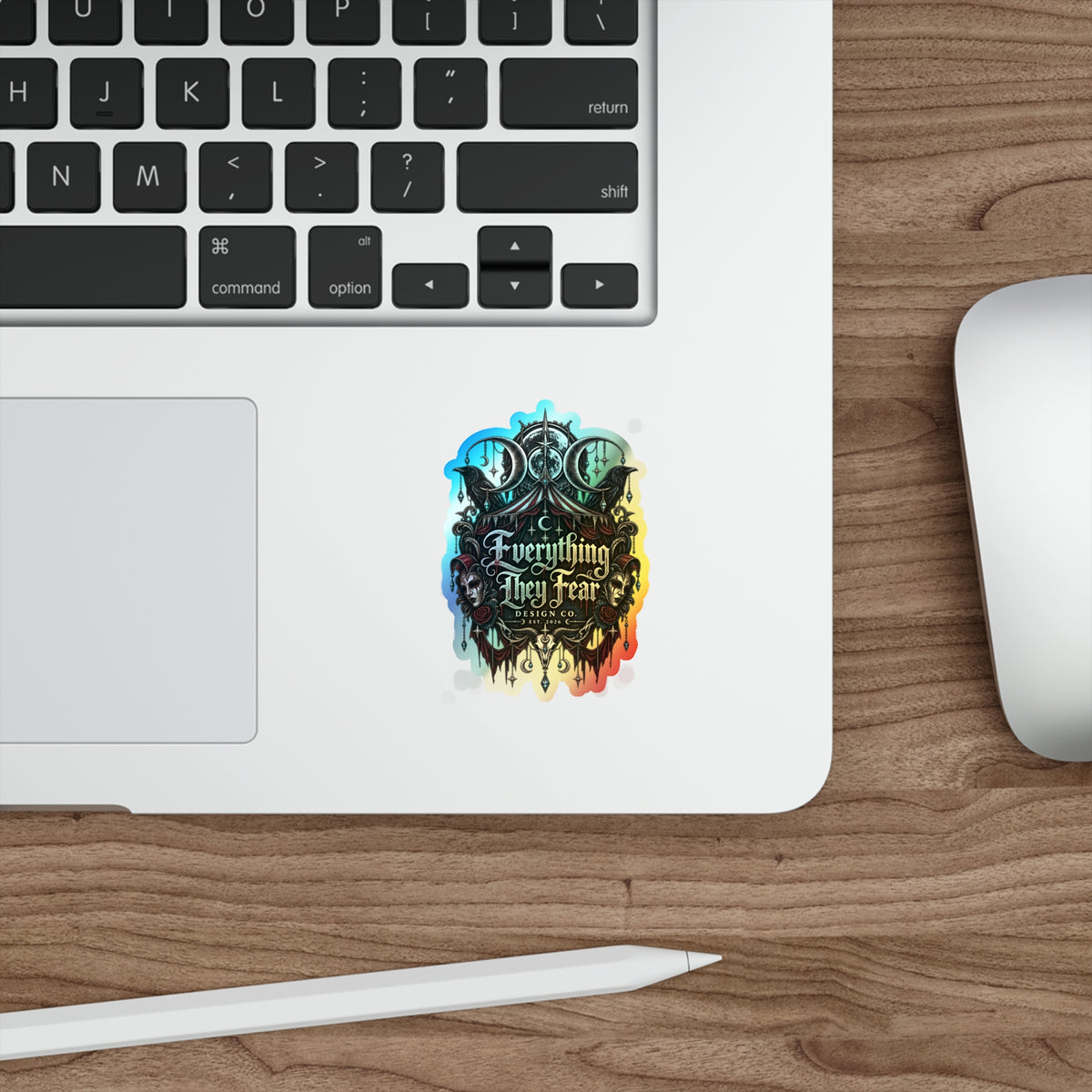 Holographic Die-cut Stickers
