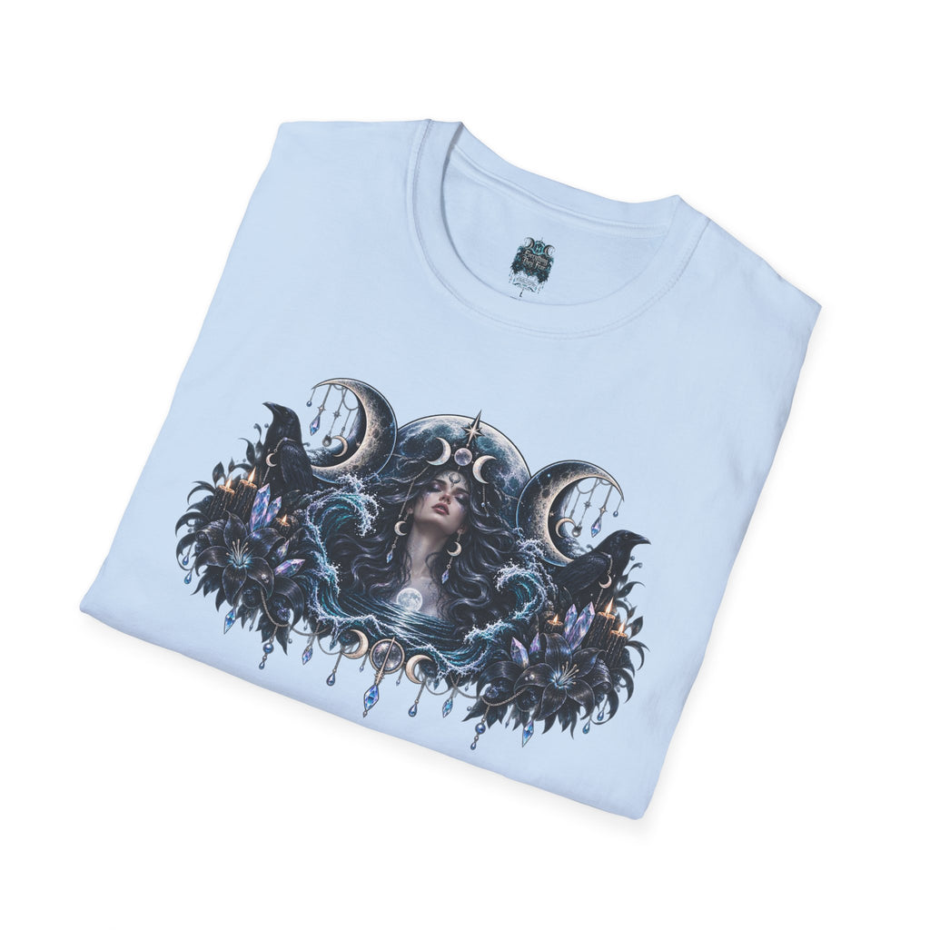 Triple Moon Goddess w/Brand Logo T-Shirt
