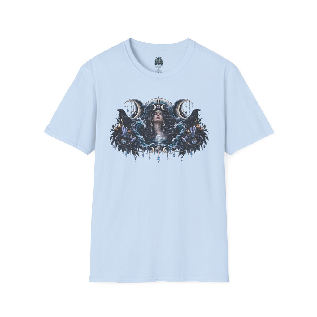 Triple Moon Goddess w/Brand Logo T-Shirt