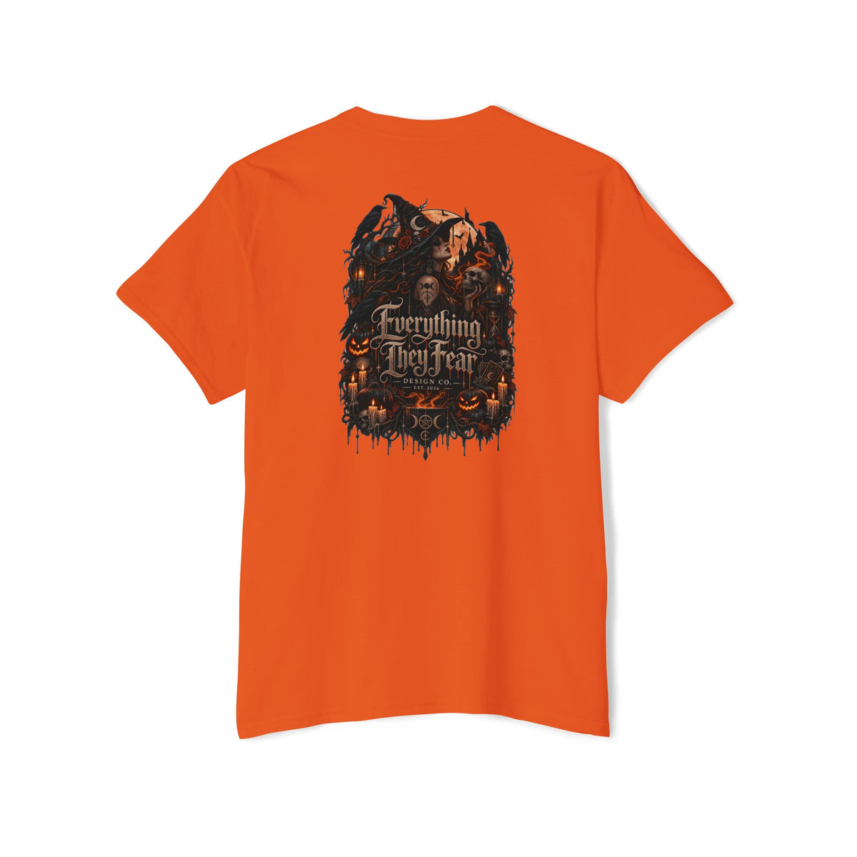 Everything They Fear Dark Horror Graphic T-Shirt