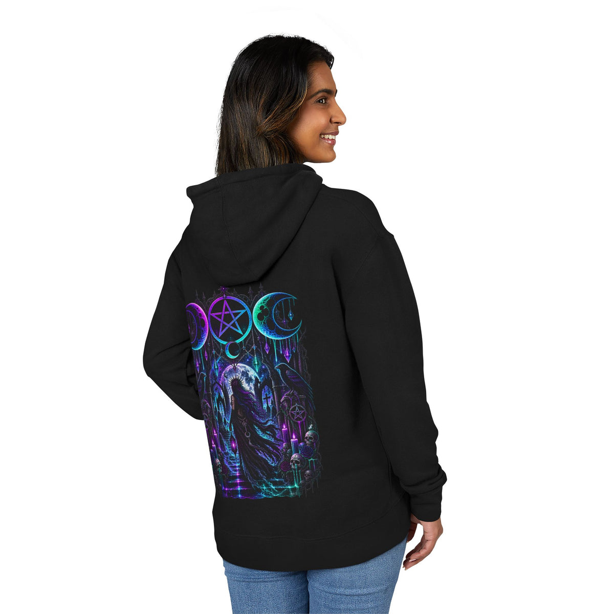 The Moon Calls French Terry Hoodie
