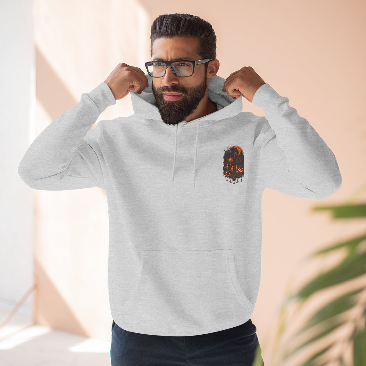 Everything May Fall Gothic Fantasy Fleece Hoodie