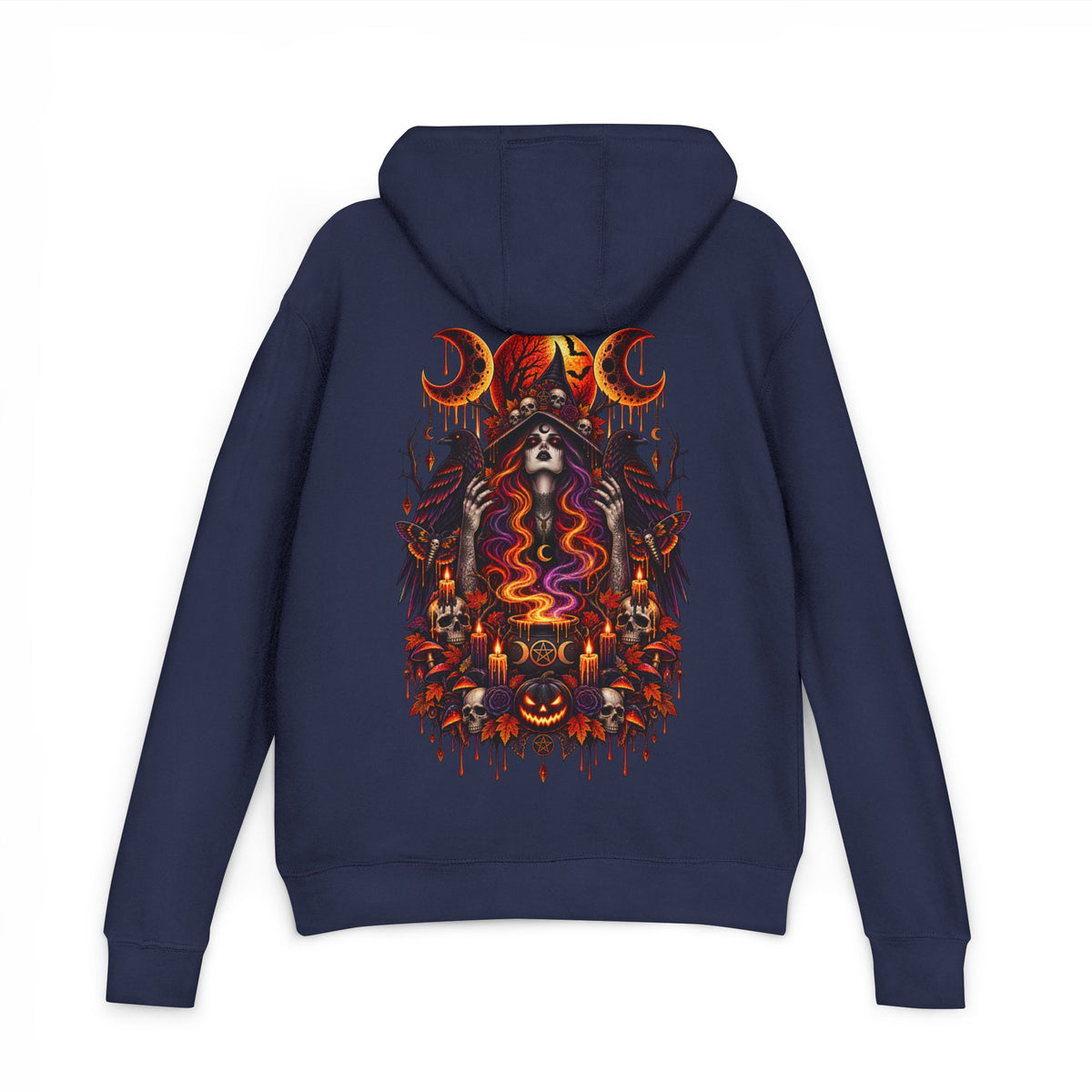 Blood Moon Witch French Terry Hoodie
