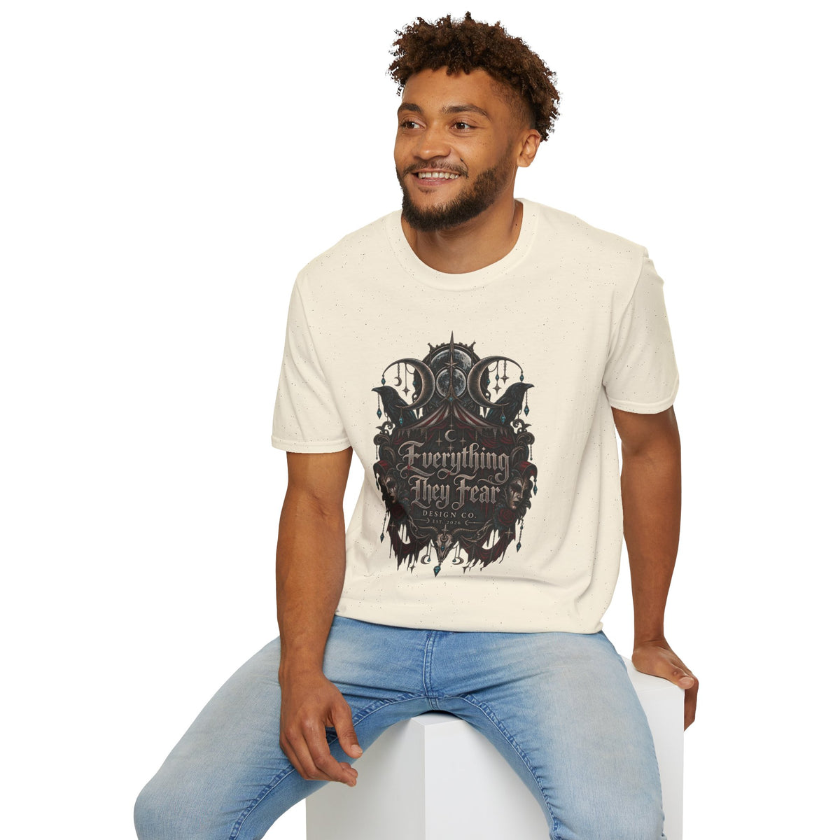 Everything They Fear Gothic Occult Brand Logo T-Shirt