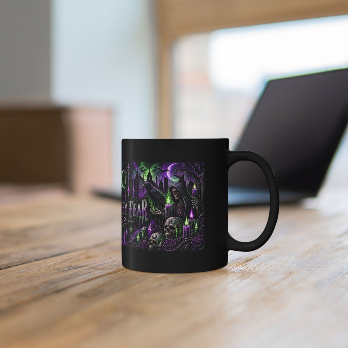 Everything They Fear Reaper on Black Mug