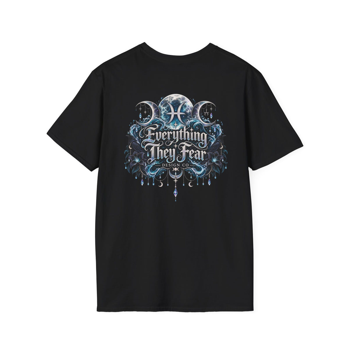 Triple Moon Goddess w/Brand Logo T-Shirt