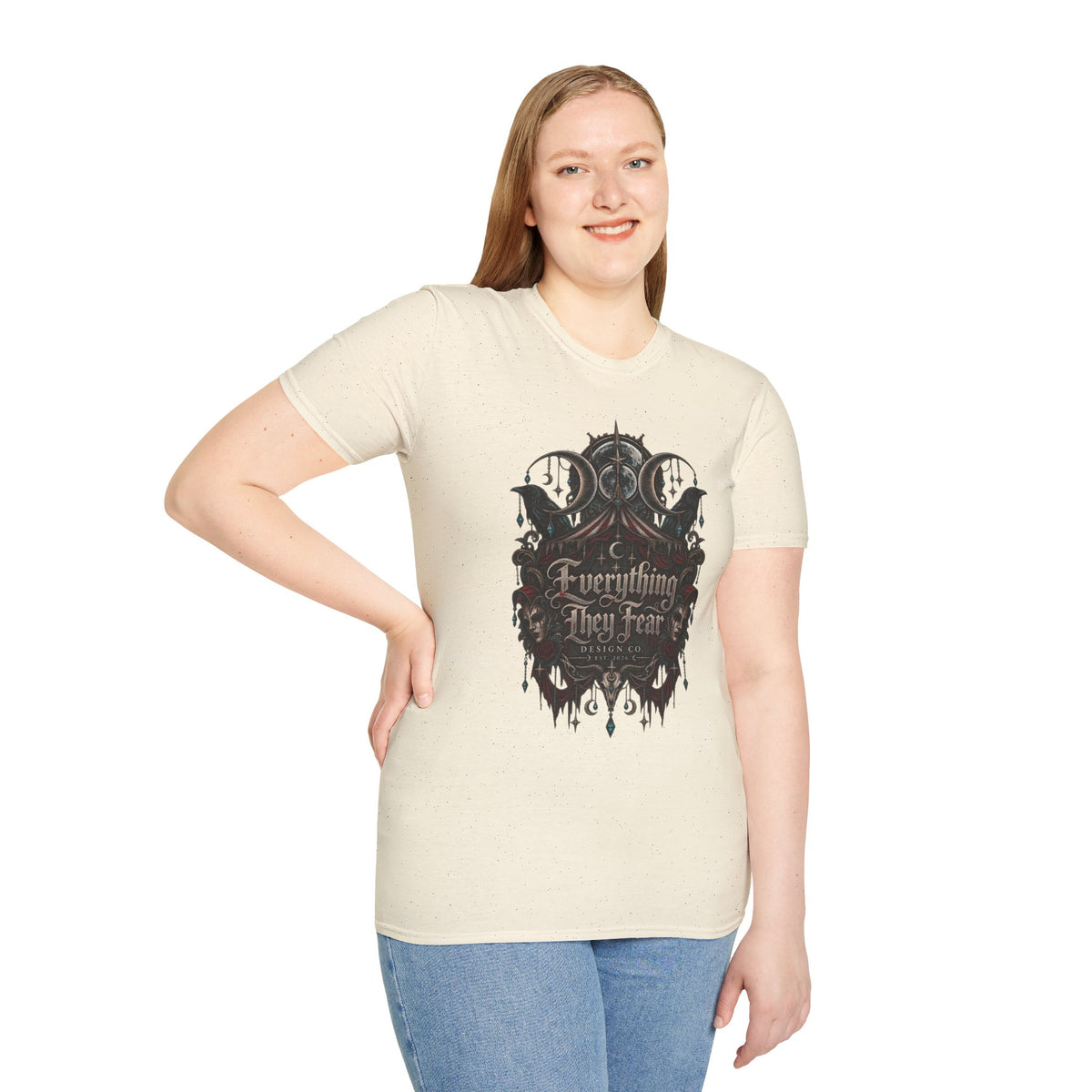 Everything They Fear Gothic Occult Brand Logo T-Shirt