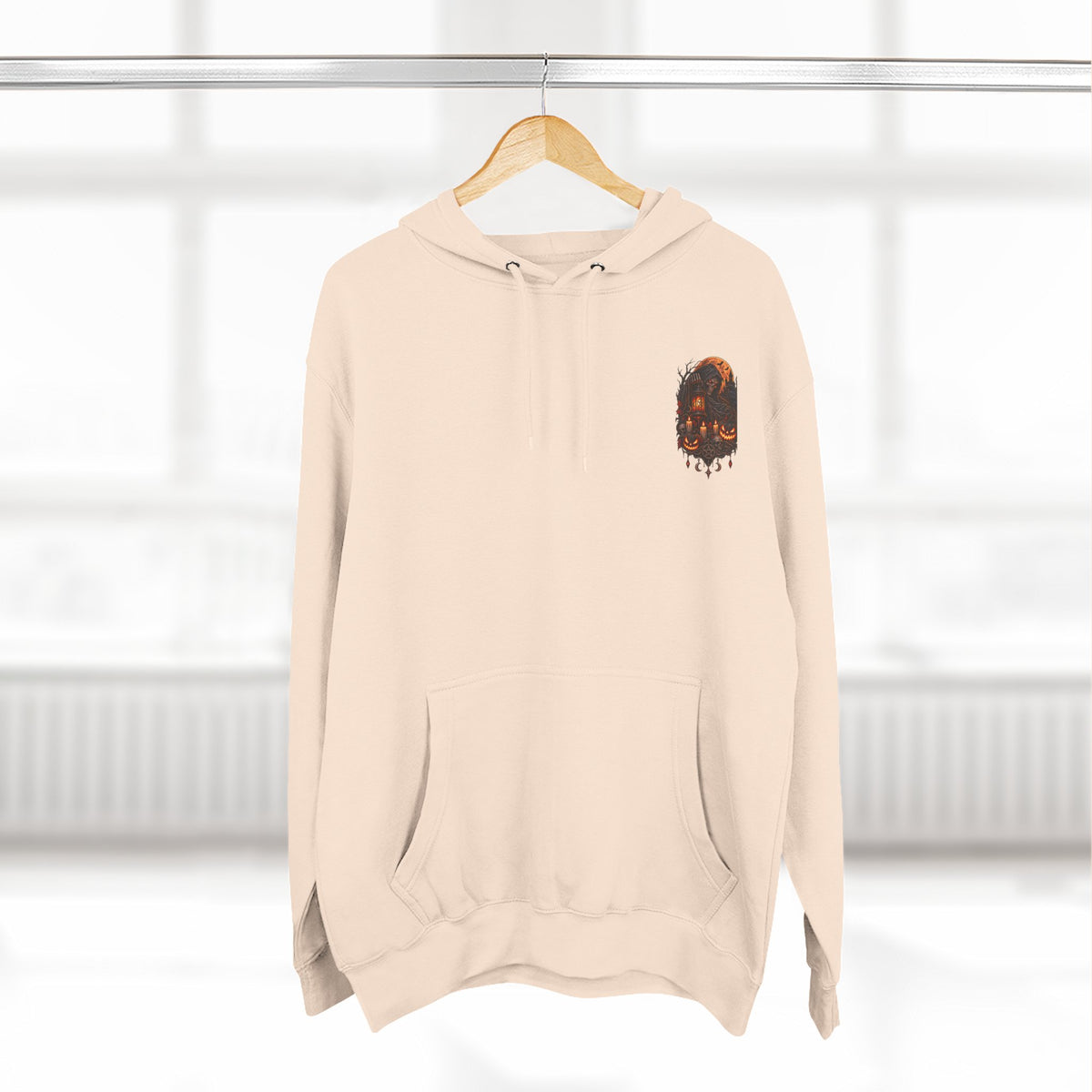 Everything May Fall Gothic Fantasy Fleece Hoodie
