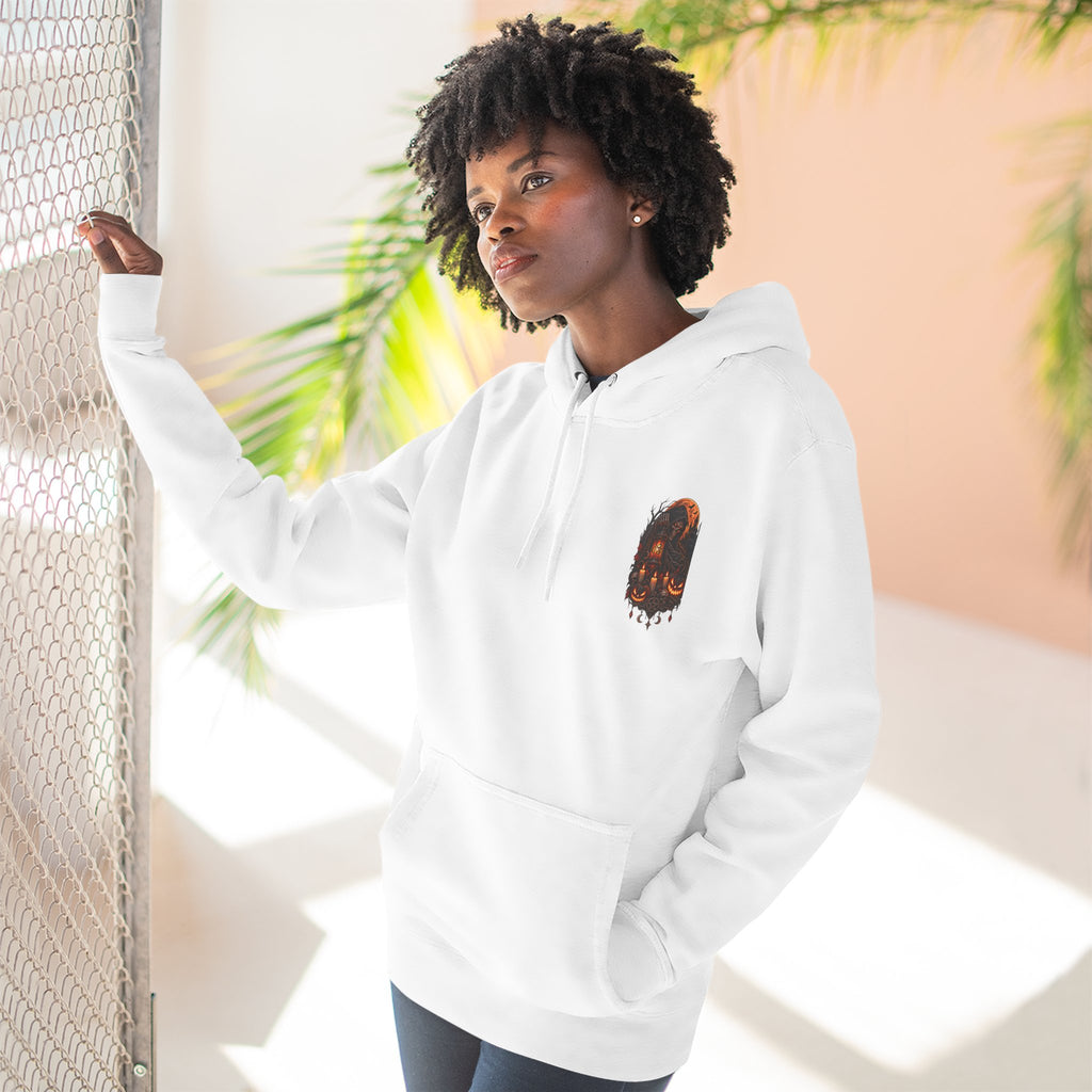 Everything May Fall Gothic Fantasy Fleece Hoodie